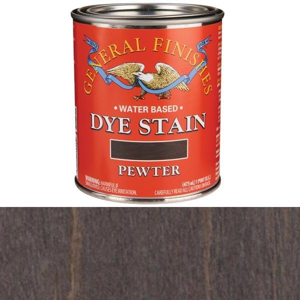 Water Based Dye - Color:Pewter - Size:1 Pint